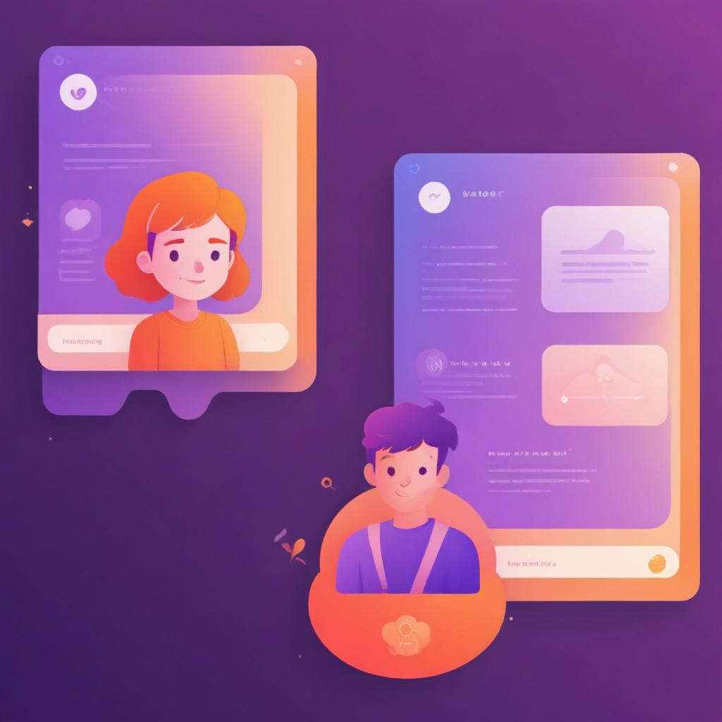 Presentation Mode: PDF viewer with AI chat in a three-panel interface