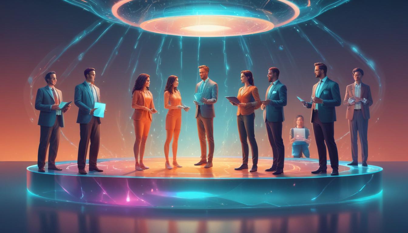 Knowledge professionals with their AI assistants