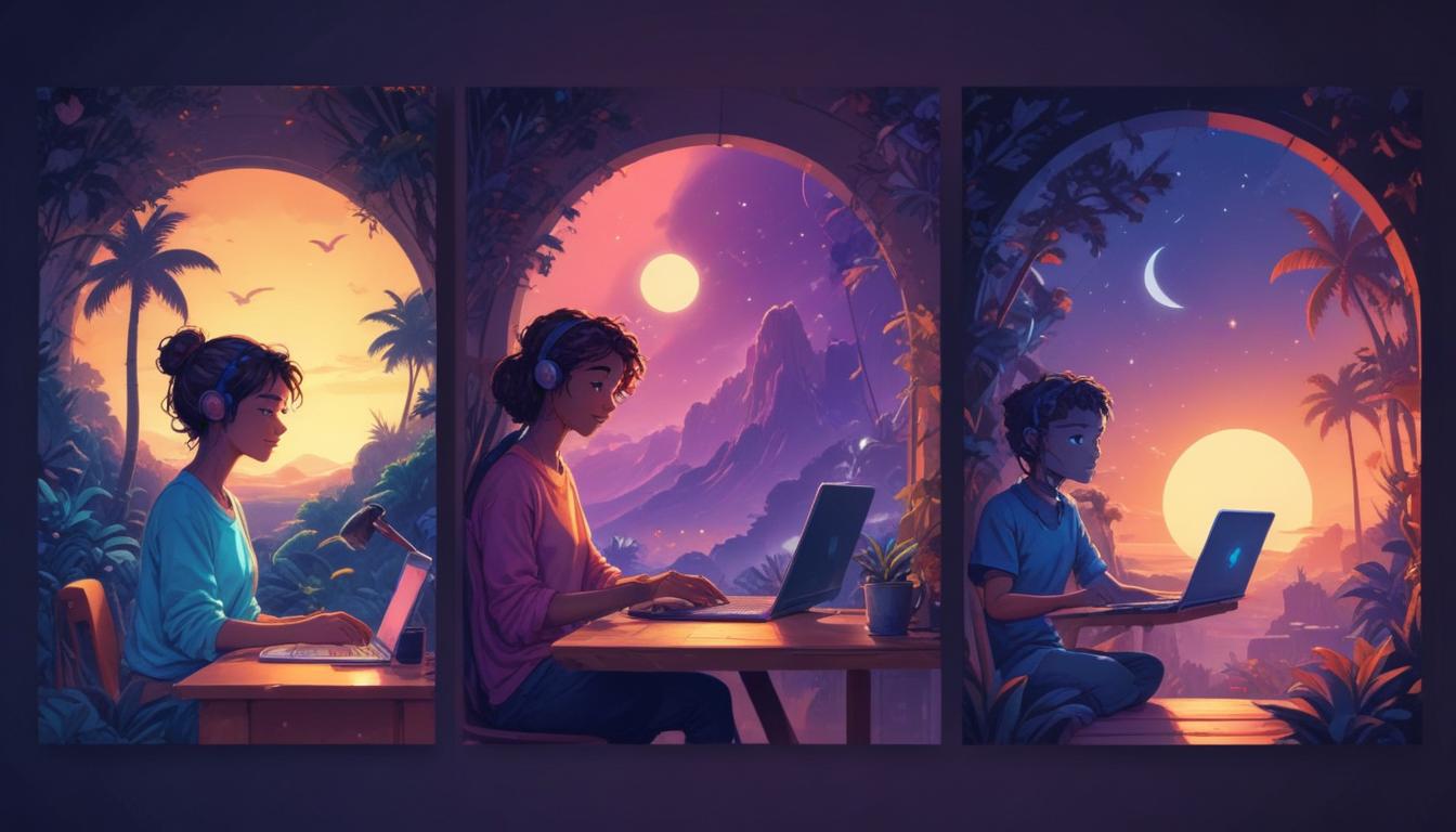 AI assistant working 24/7 day and night