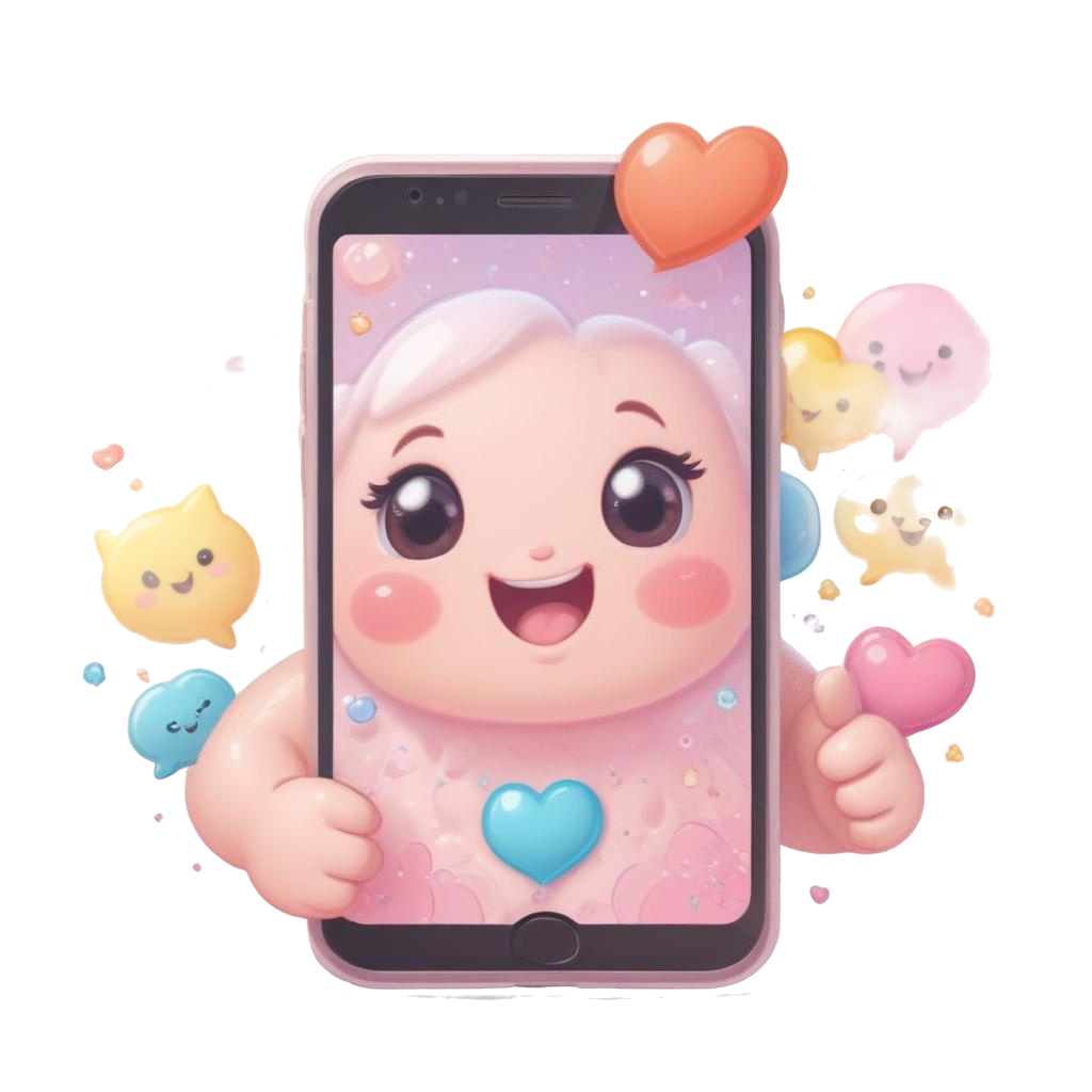 AI automatically sending stickers during a real conversation